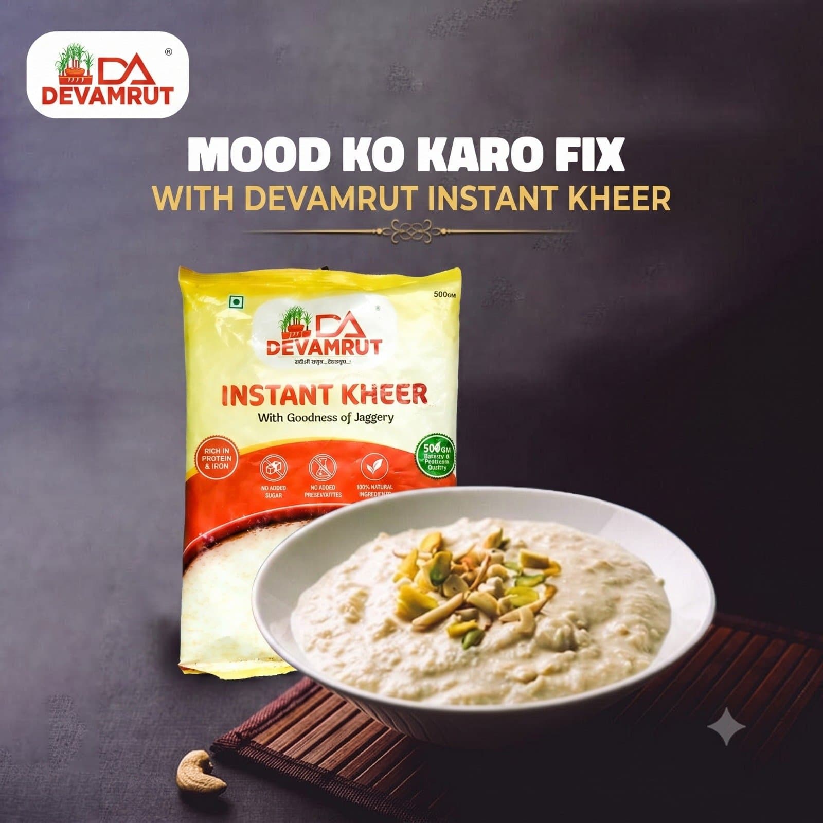 Instant Kheer Mix 500g (With Goodness of Jaggery)